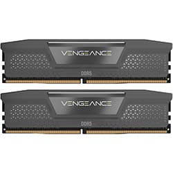 Mem DDR5 32GB 6000MHz Corsair (2X16GB) Vengeance Cinza CMK32GX5M2B6000Z28 Intel XMP/AMD Expo