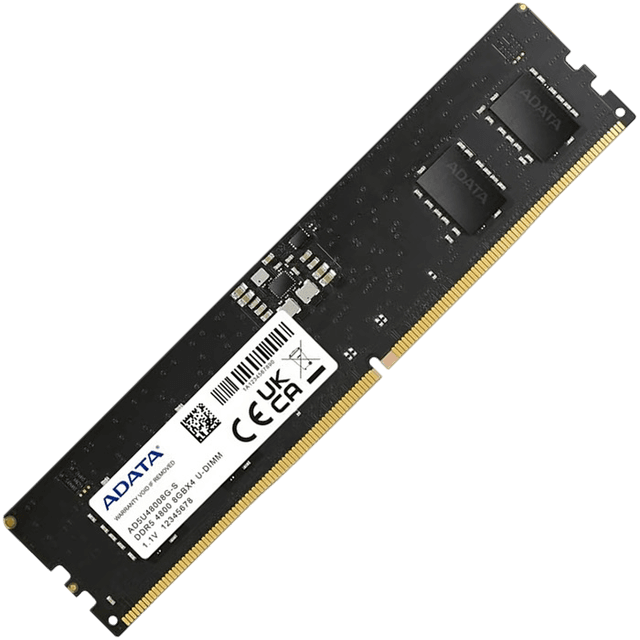 Memória DDR5 8GB 4800MHz Adata AD5U48008G-S