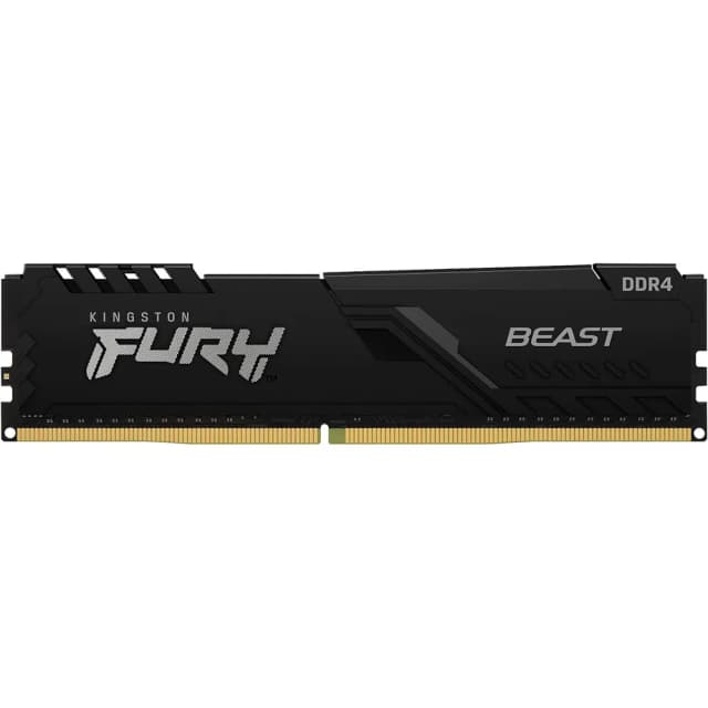 Memória Kingston Fury Beast DDR4 16GB 3200MHz Black