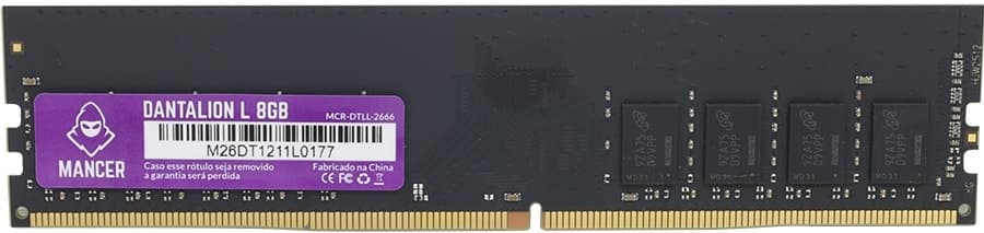 Memória Mancer Dantalion L 8GB 2666MHz DDR4 Cl19