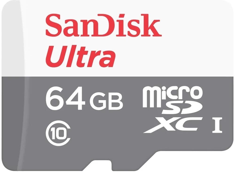 Cartão de Memória SanDisk Ultra MicroSDXC 64GB 100MB/s