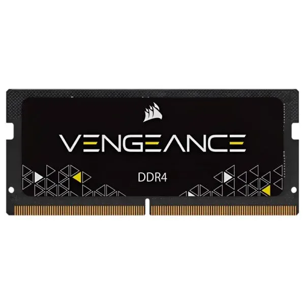 Memória RAM Corsair CMSX8GX4M1A2400C16 Vengeance DDR4 8GB 2400MT/s Cl16 So-Dimm para Notebook - Preto