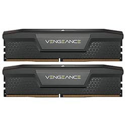 Memória RAM Corsair Vengeance DDR5 64GB (2x32GB) 6000MHz - Preto (CMK64GX5M2D6000C40)