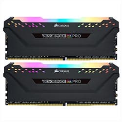 Memória RAM Corsair Vengeance RGB Pro DDR4 32GB (2x16GB) 3200MHz Preto