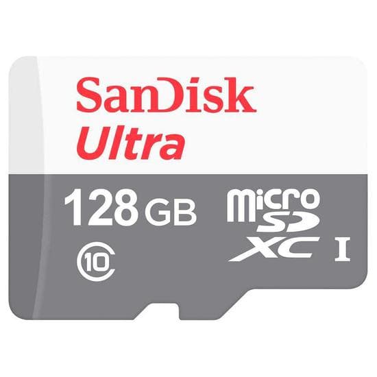 Memória Sd Sandisk 128GB Ultra 100MB/s
