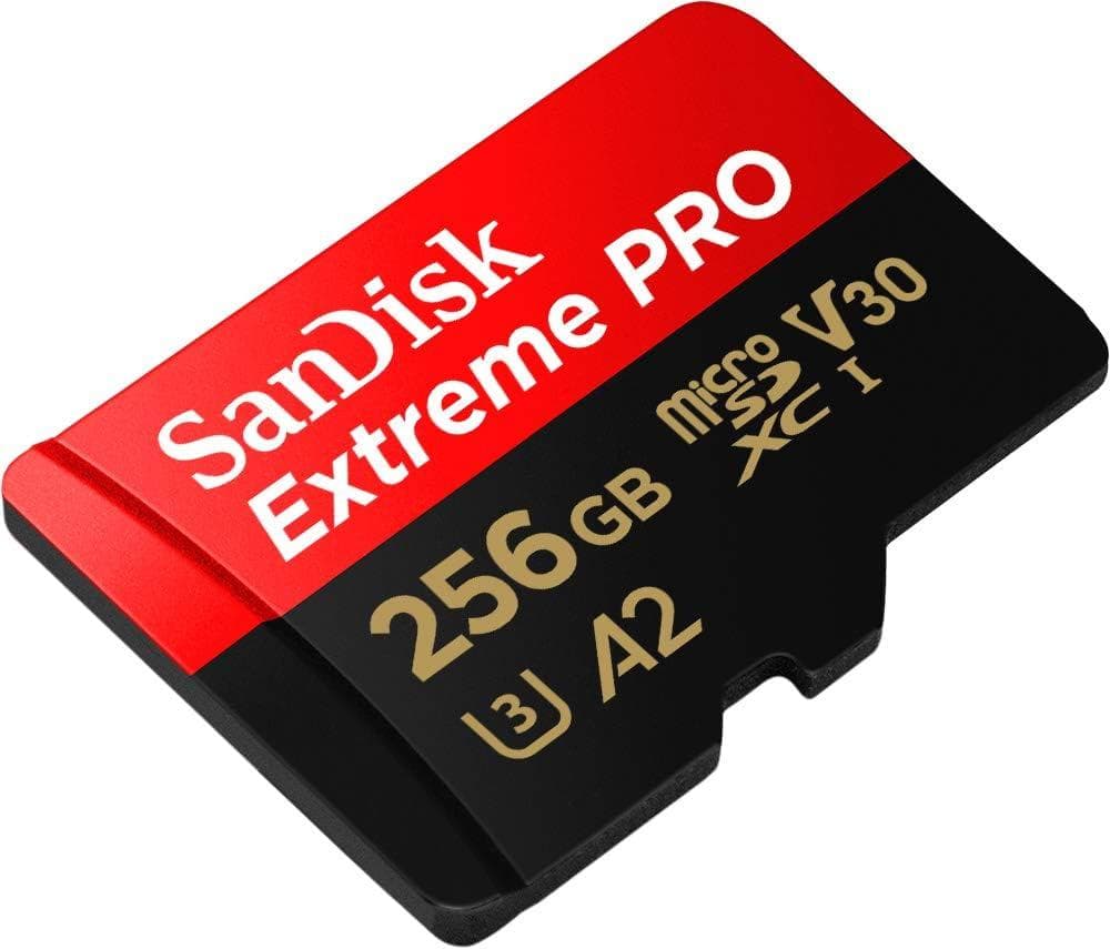 Cartão de Memória MicroSDXC Sandisk Extreme Pro 256GB