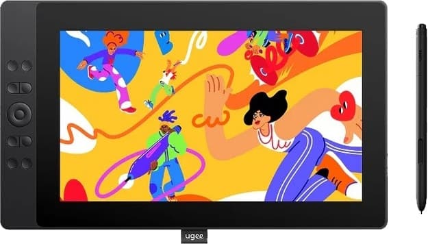 Monitor Digitalizador Ugee Ue16 15.4" Preto