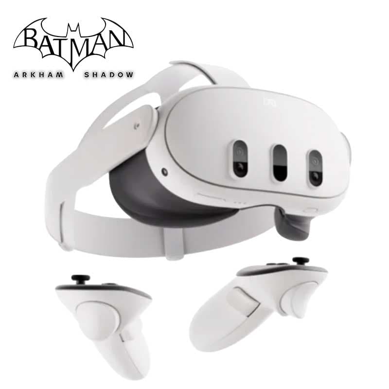 Meta Quest 3 Vr 512GB Branco Batman Arkham Shadow