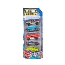 Autos Colecionáveis Metal Machines 5 Peças