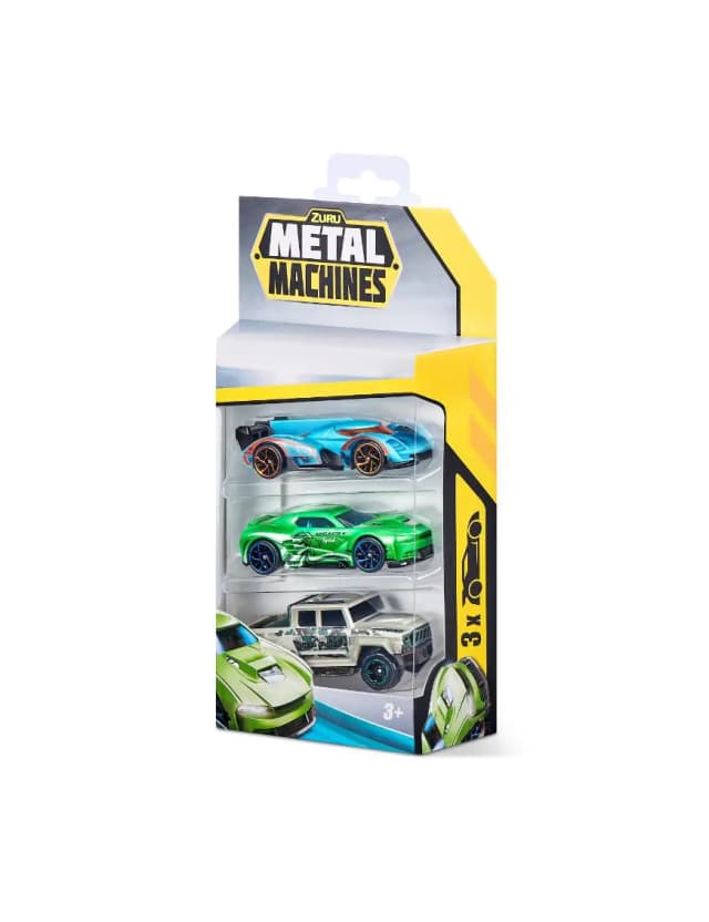 Carrinhos Metal Machines 3UN