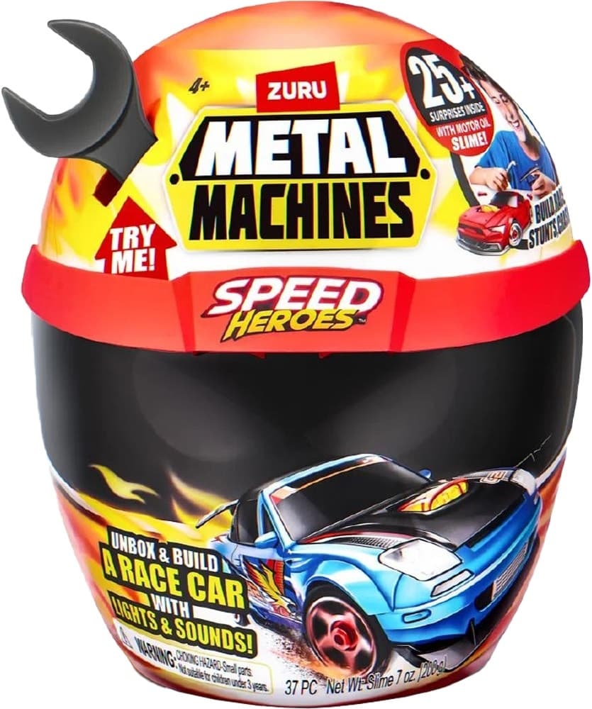 Carrinho Metal Machines Speed Heroes Zuru