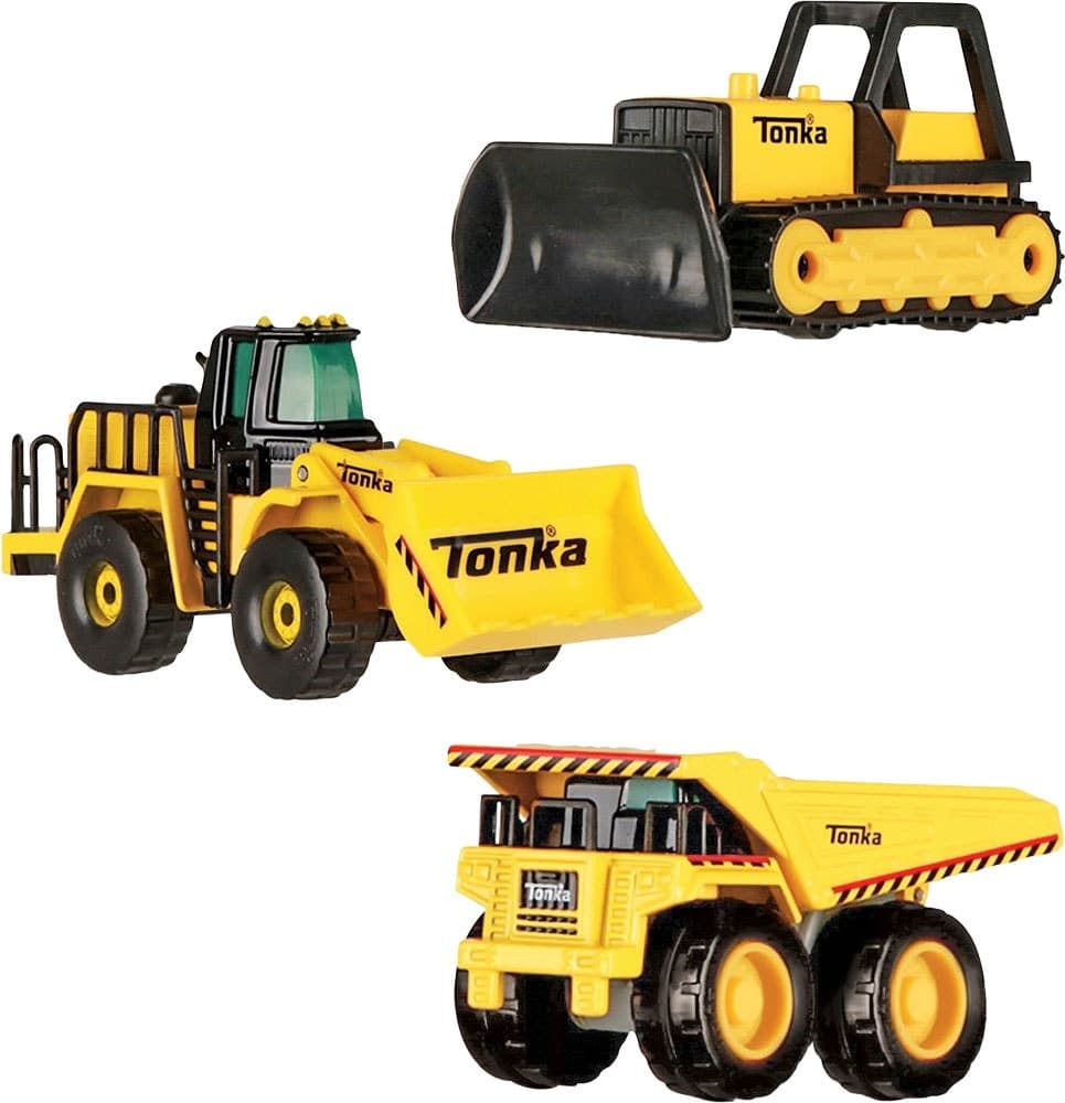 Conjunto com 3 Veículos Tonka