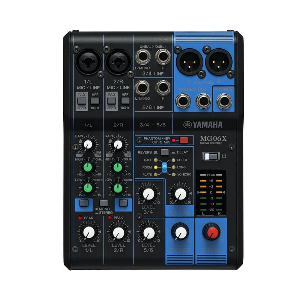 Mixer Analógico Yamaha MG06X