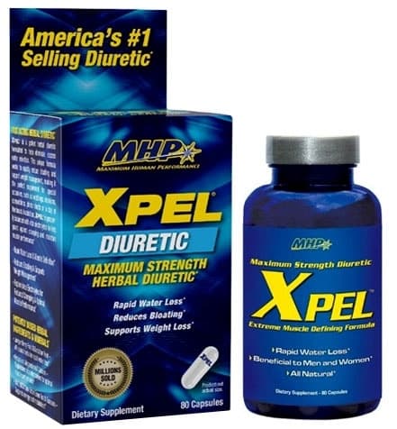 Diurético Mhp Xpel Maximum Strength (80 Cápsulas)