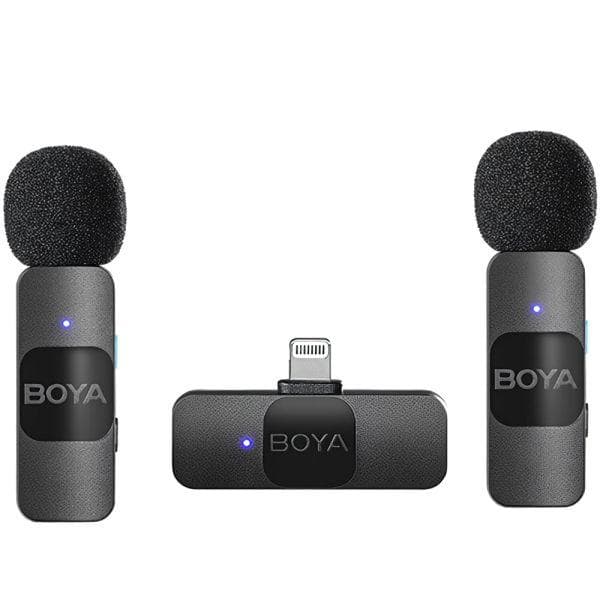 Microfone Boya By-V2 2TX+1RX Lightning