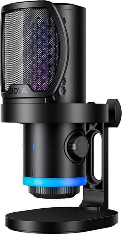 Microfone Boya CastMic G40 RGB USB-C com Cancelamento de Ruído Enc