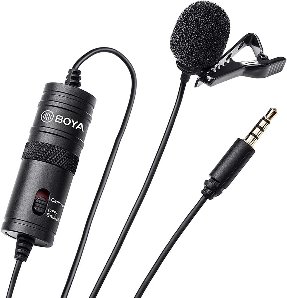 Microfone de Lapela Boya By-M1 3.5Mm