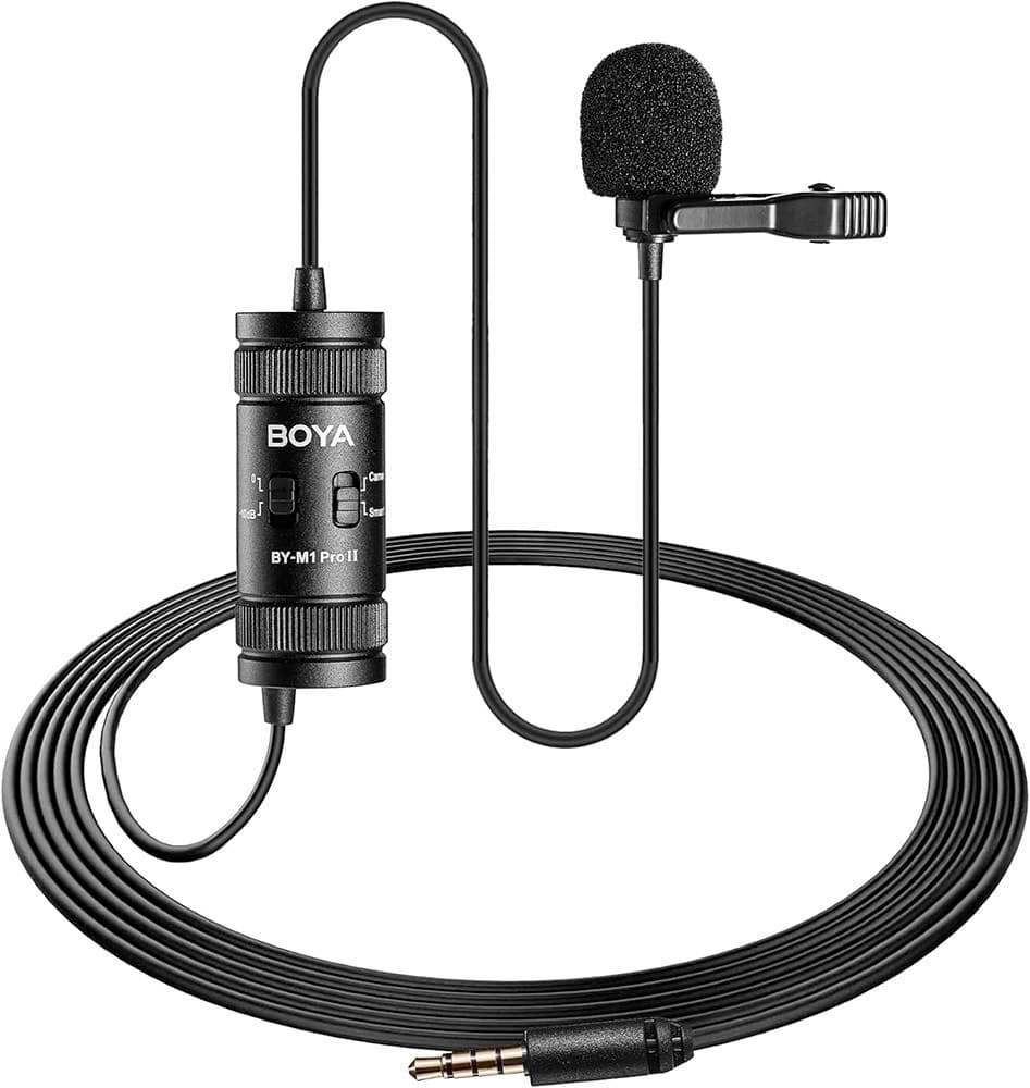 Microfone de Lapela Boya By-M1 Pro Ii