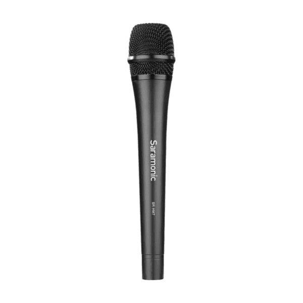 Microfone de mão cardióide dinâmico unidirecional Saramonic SR-HM7 XLR