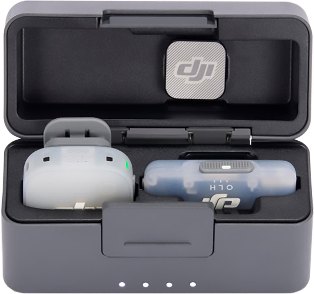 Microfone Dji Mic Mini 2 (1 Tx + 1 Rx Móvel + Estojo de Carregamento)