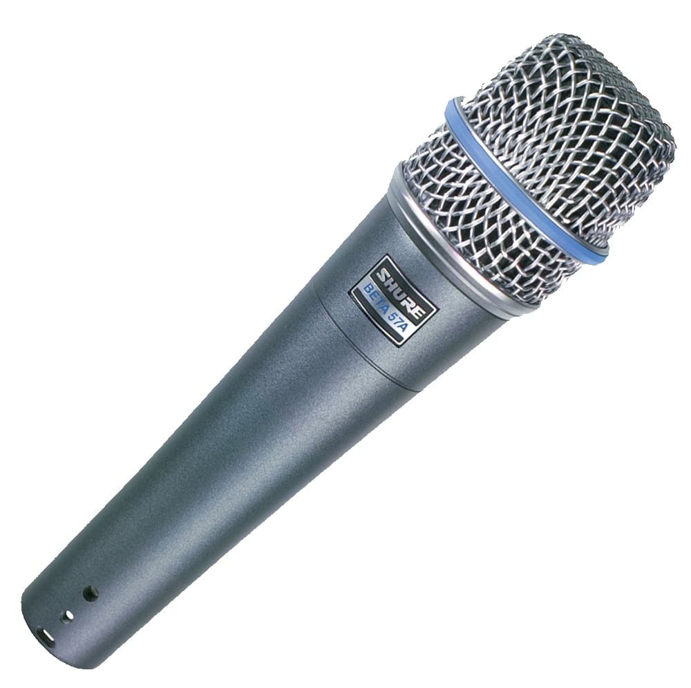 Microfone Instrumental Shure Beta 57A com Fio