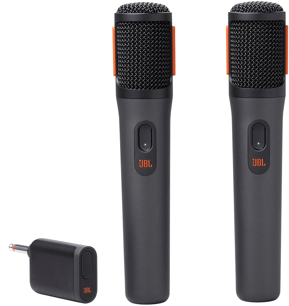 Microfone JBL PartyBox Sem Fio Preto (2 Unidades)