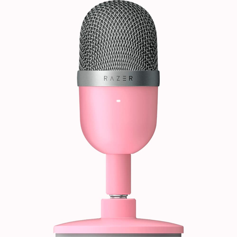 Microfone USB Razer Seiren Mini Supercardióide Quartz