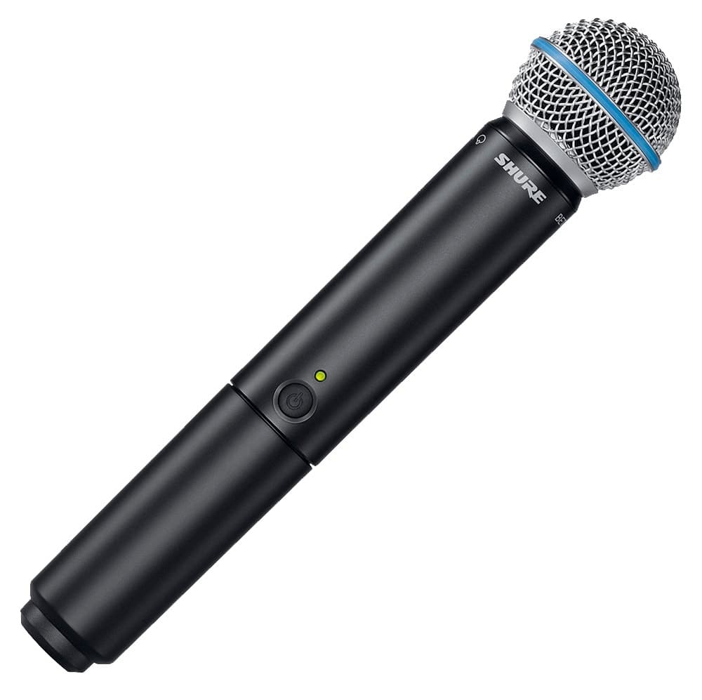 Microfone Sem Fio Shure BLX24/B58-J10 Preto