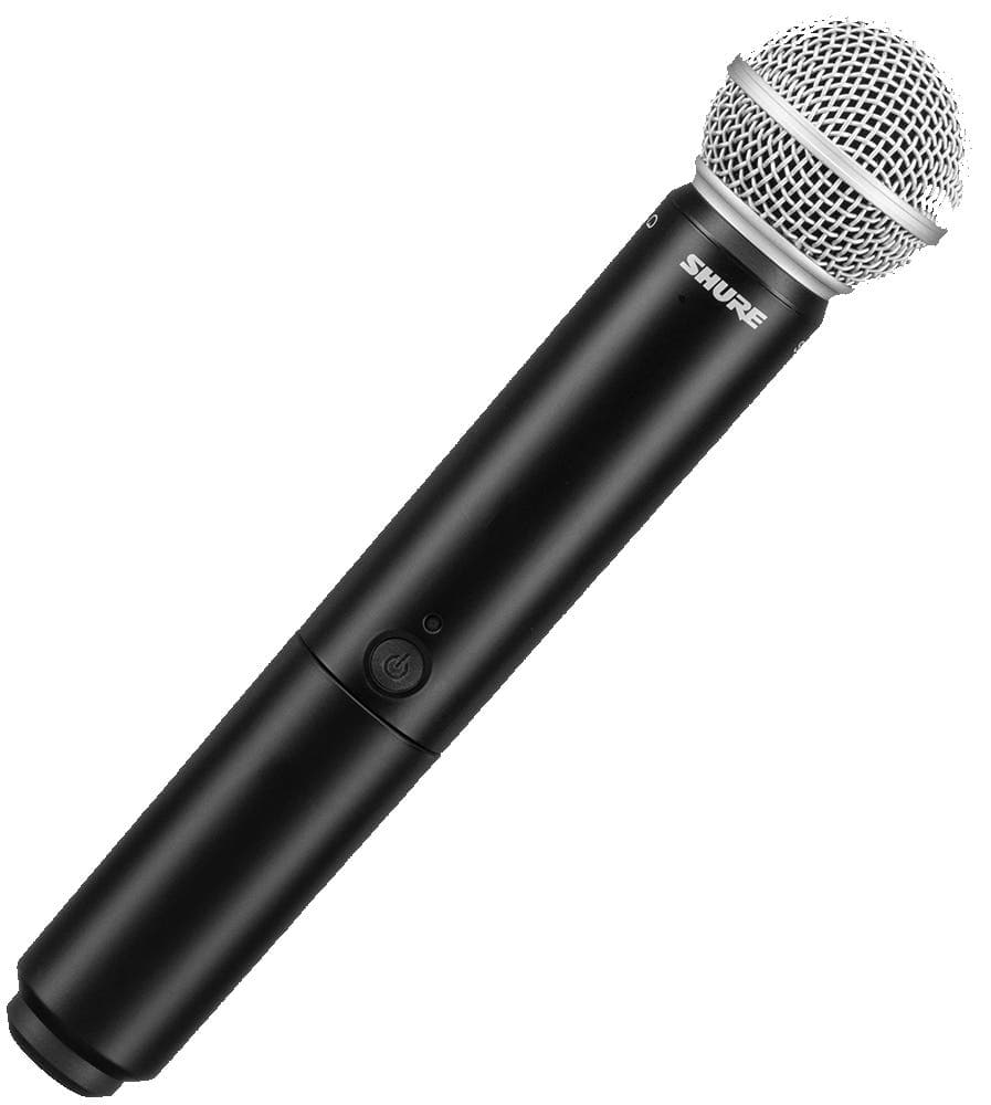 Microfone Sem Fio Shure BLX24/SM58-J10 Preto