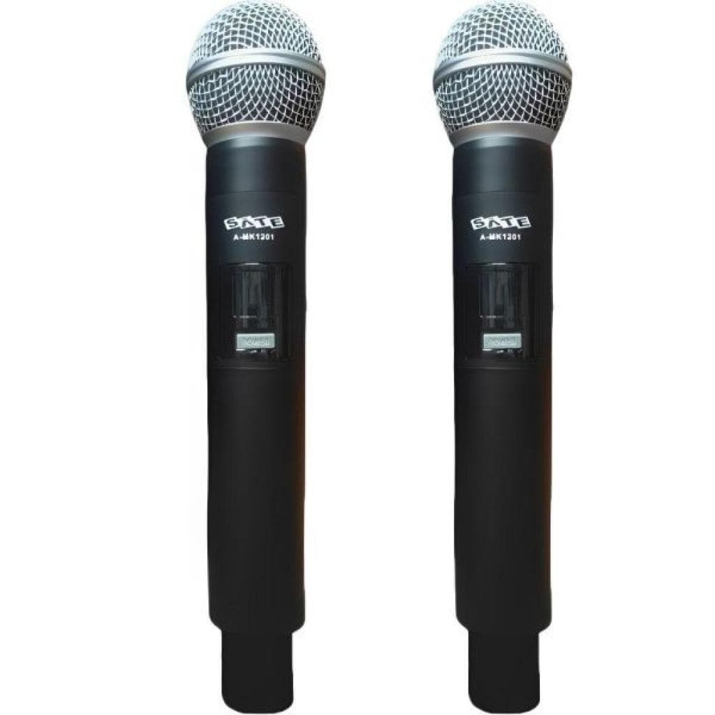 Microfone Satellite A-Mk1201 Preto Sem Fio