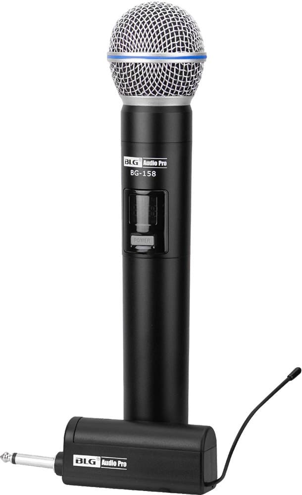 Microfone Sem Fio Blg Bg-158 Audio Pro