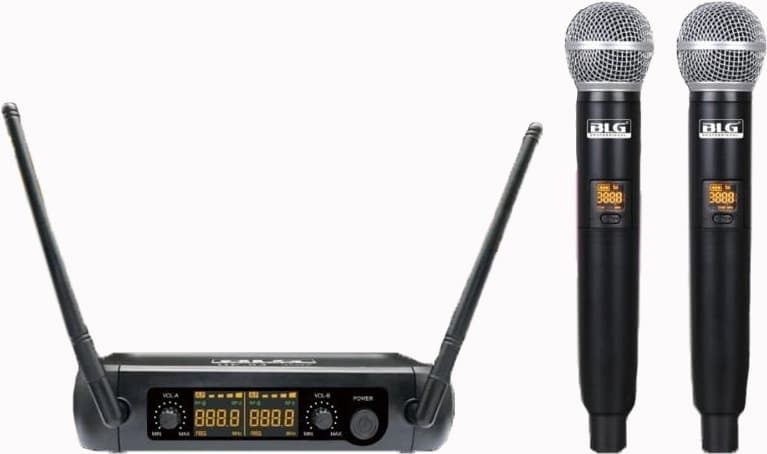 Microfone Sem Fio Blg Uf-04 Uhf