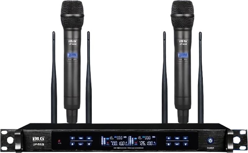 Microfone Sem Fio Blg Uhf Uf-888