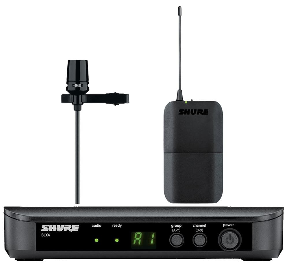 Microfone Shure BLX14/CVL-J10 Wireless (Bi-volt)