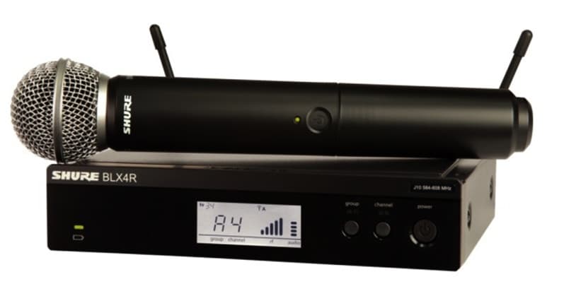 Microfone Shure BLX24R/SM58-J10 Wireless (Bi-volt)