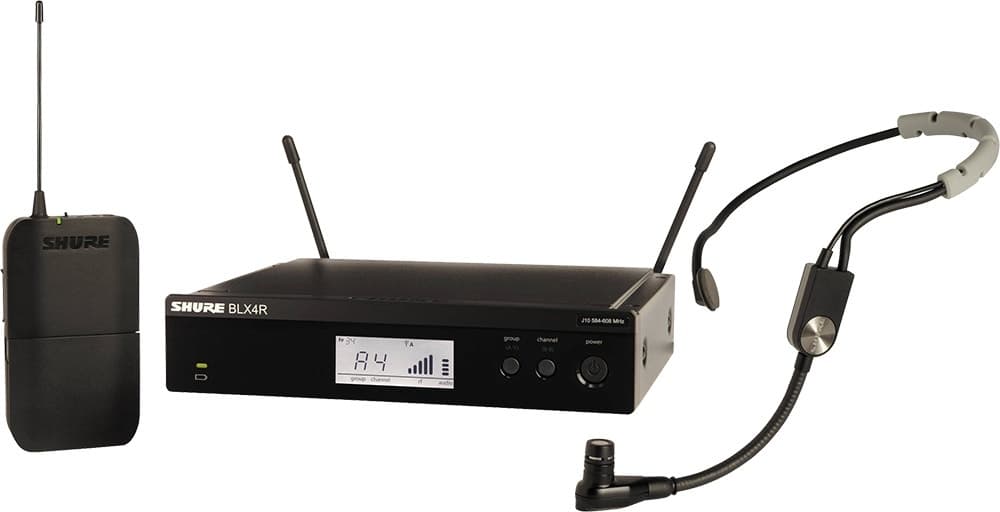 Microfone de Lapela Sem Fio Shure BLX14R/SM35-J10 Preto