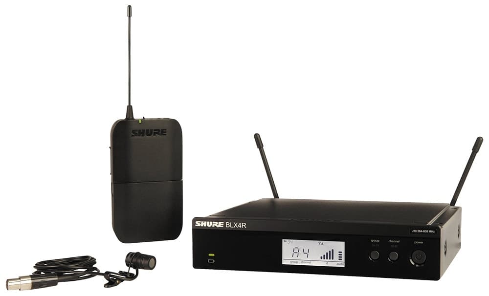 Microfone Sem Fio Shure BLX14R/W85-J10 Preto