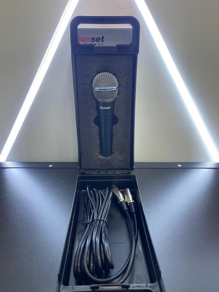 Microfone Sunset C-8 com Fio