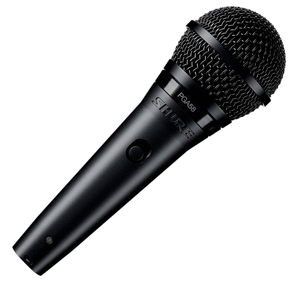 Microfone Vocal Shure Pga58-Xlr Preto