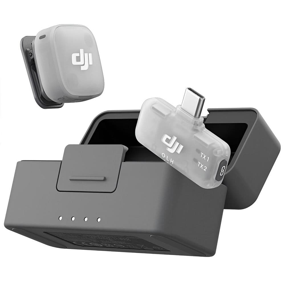 Microfone Dji Mic Mini 2 (1 Tx + 1 Mobile Rx + Charging Case)