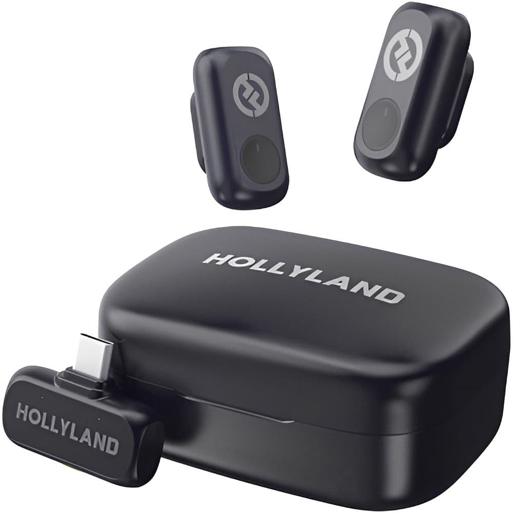 Microfone Sem Fio Hollyland Lark A1 Duo USB-C Space Gray