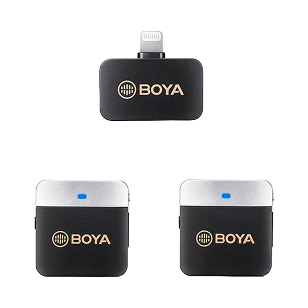 Microfone Sem Fio Boya By-M1V6 Lightning Dual