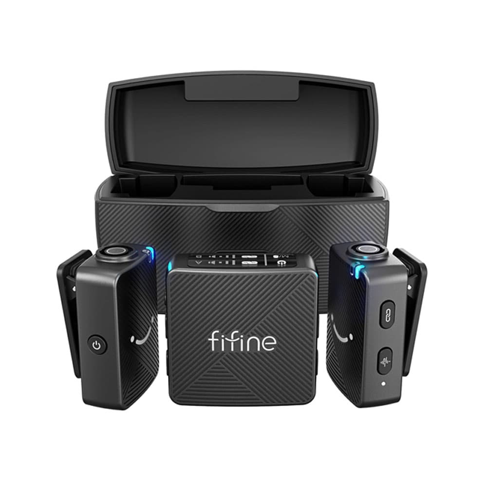 Microfone Sem Fio Fifine M9 Preto