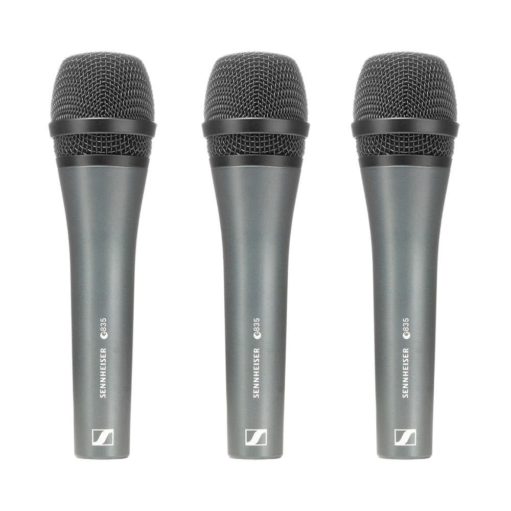 Microfone Vocal Dinâmico Sennheiser e835 Cinza