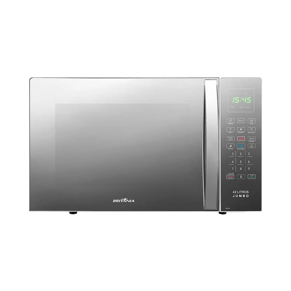 Micro-ondas Britania 42L 220V Branco - Cinza