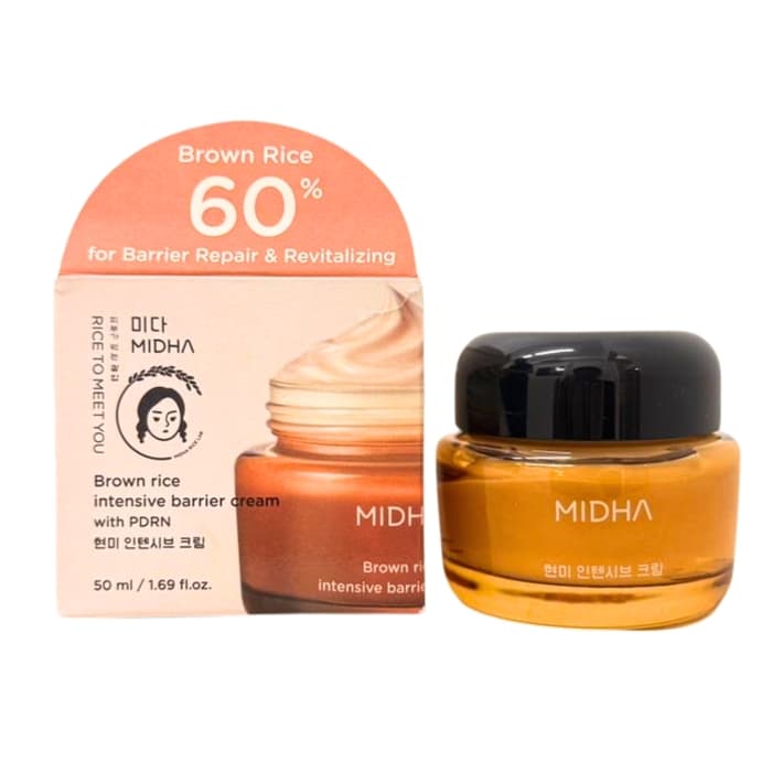 Midha Creme Intensivo de Barreira com Arroz Integral e Pdrn 50ml