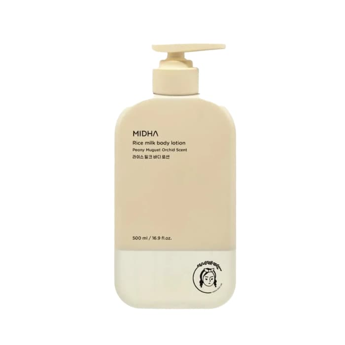 Loção Corporal Hidratante Midha Leite de Arroz 500ml