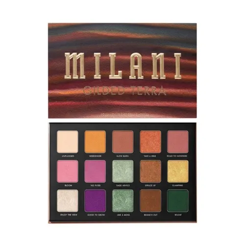 Paleta de Sombras Milani Gilded Terra