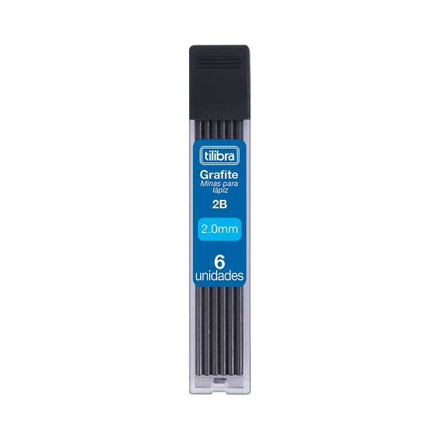 Lápis de Cor Minas Tilibra 2.0 Mm 6 Unidades