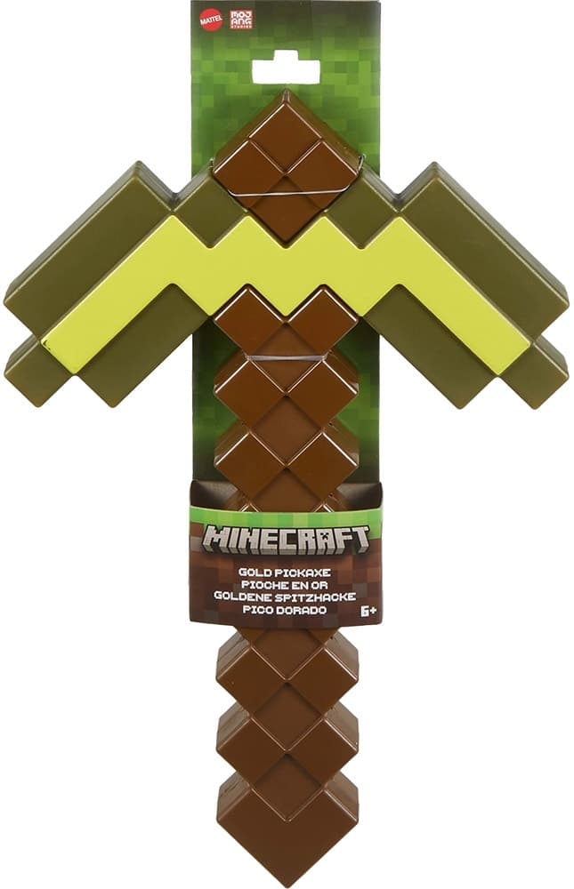 Brinquedo de Controle Remoto Minecraft Pico Dorado Mattel Jcv18